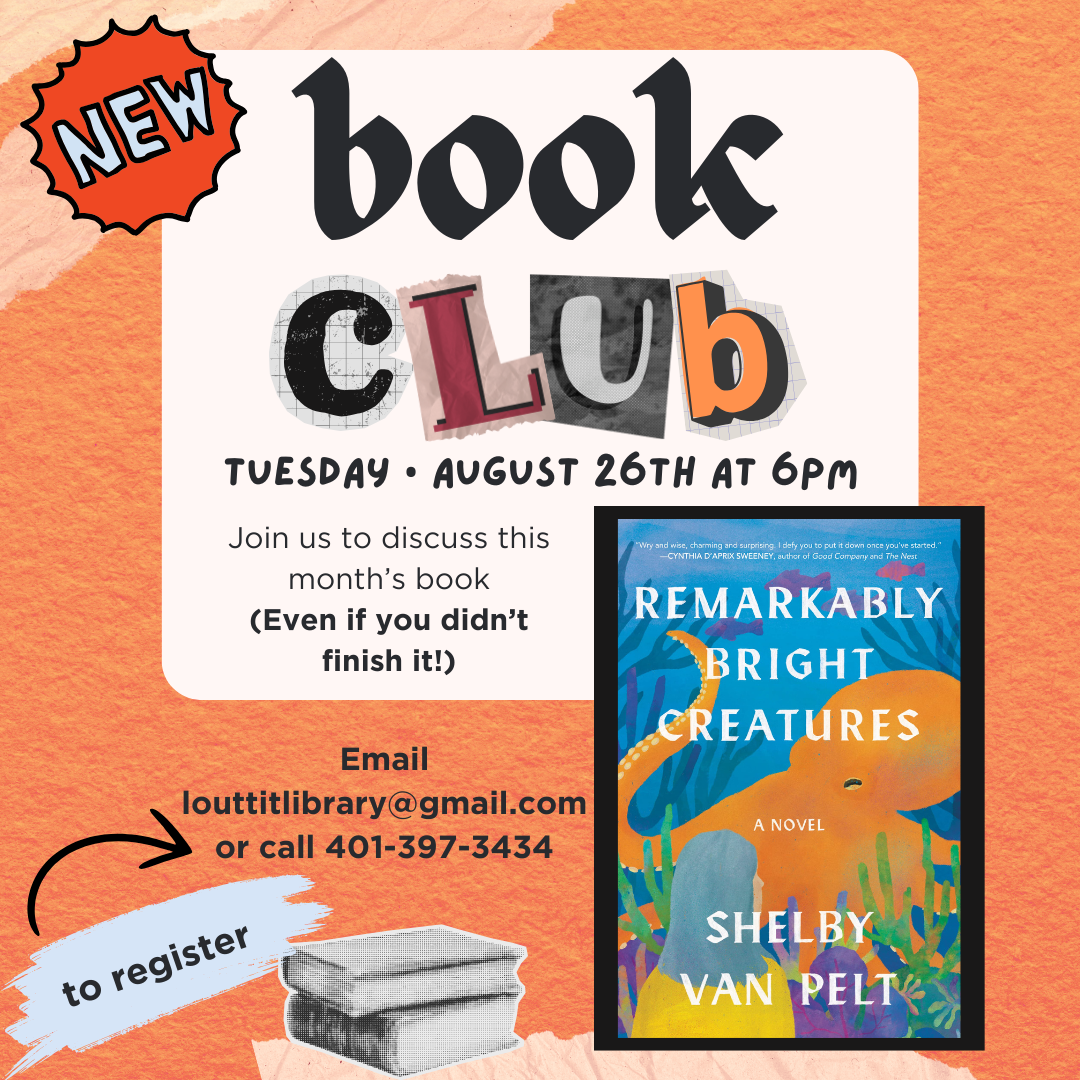 book club flier
