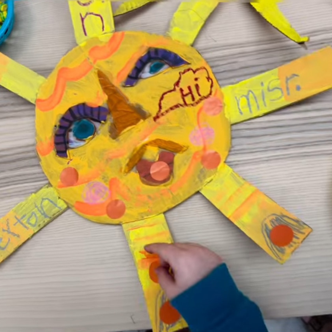 cardboard sun