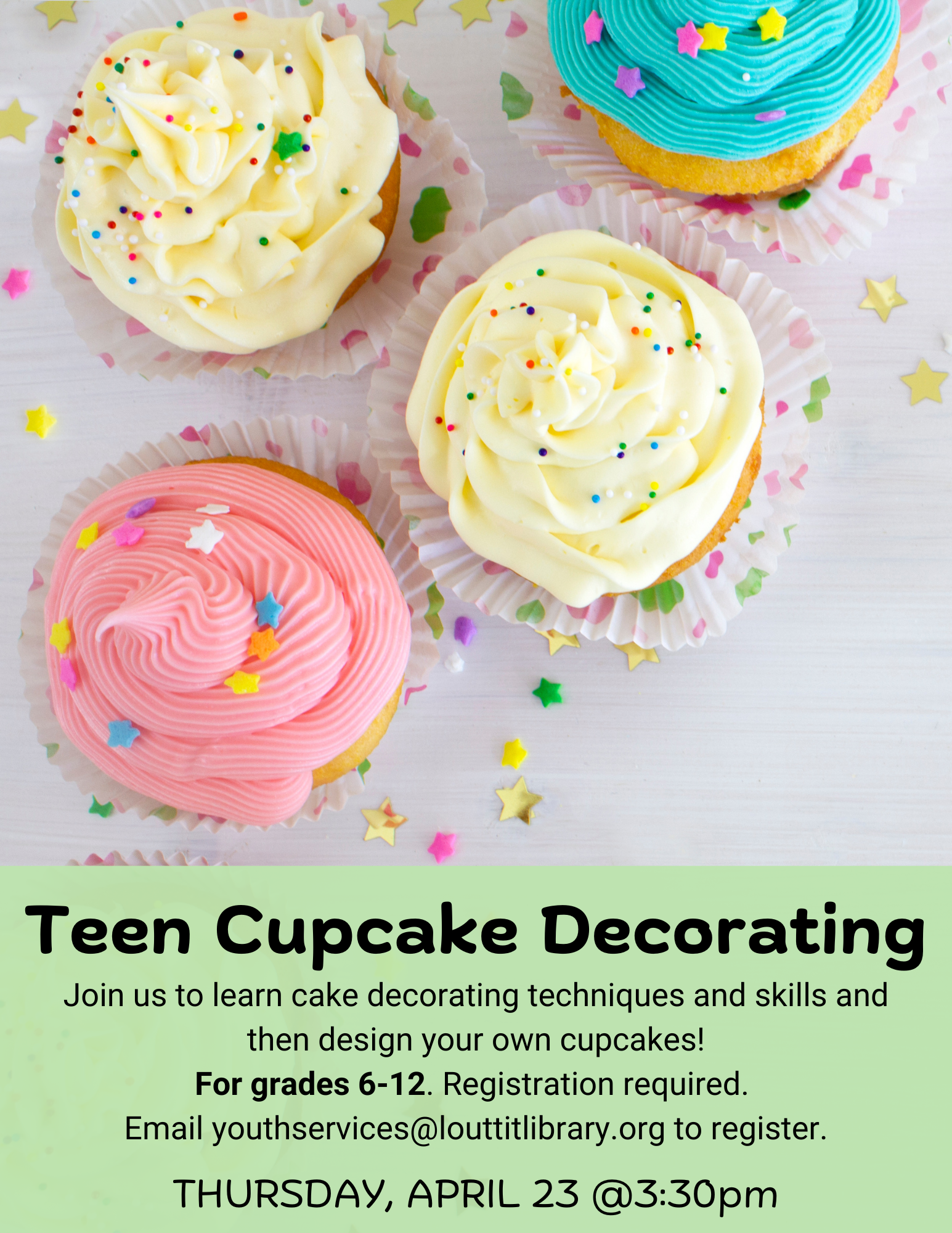 Teen Cupcake Decorating, images of cupcakes
