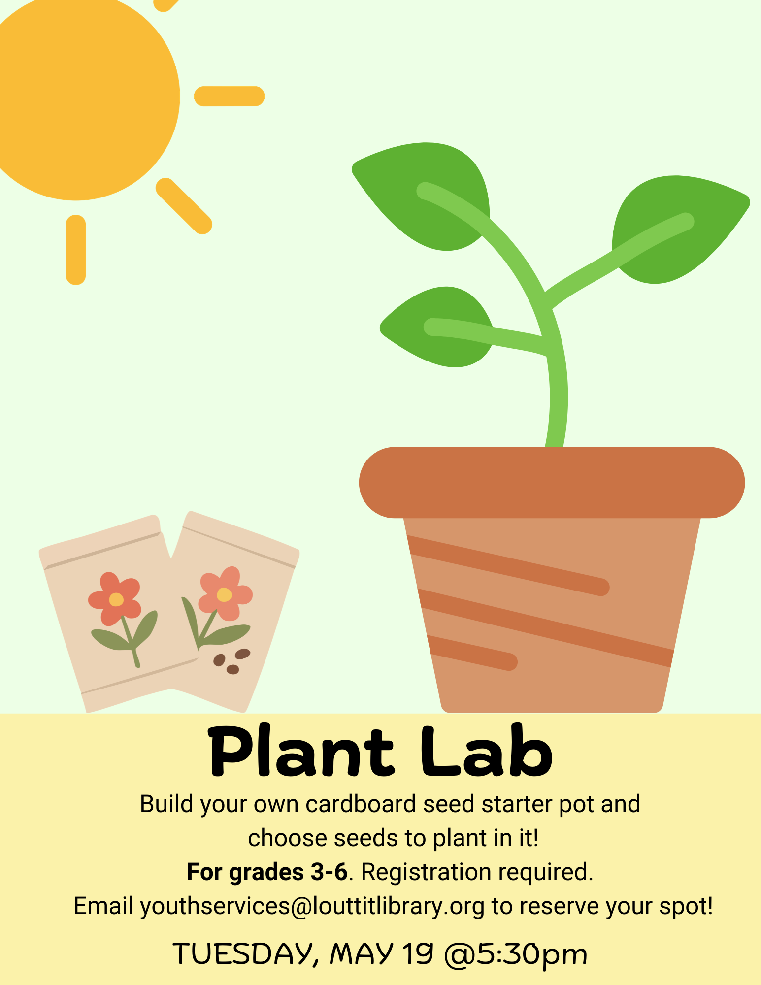 Plant Lab, cardboard pot seed starter