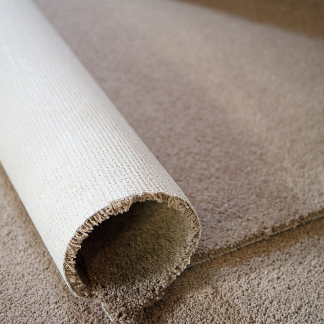 roll of brown carpet
