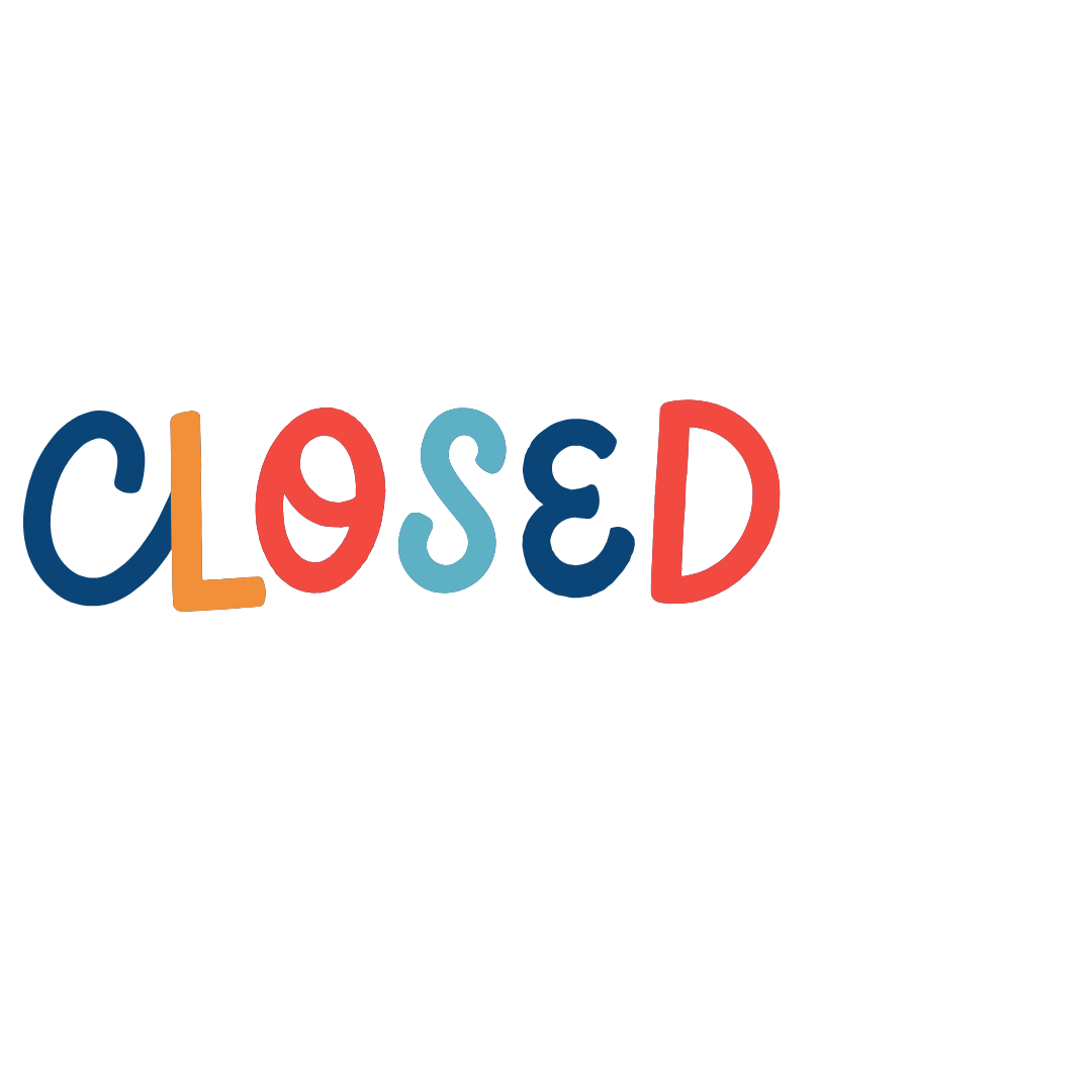 The word "Closed"