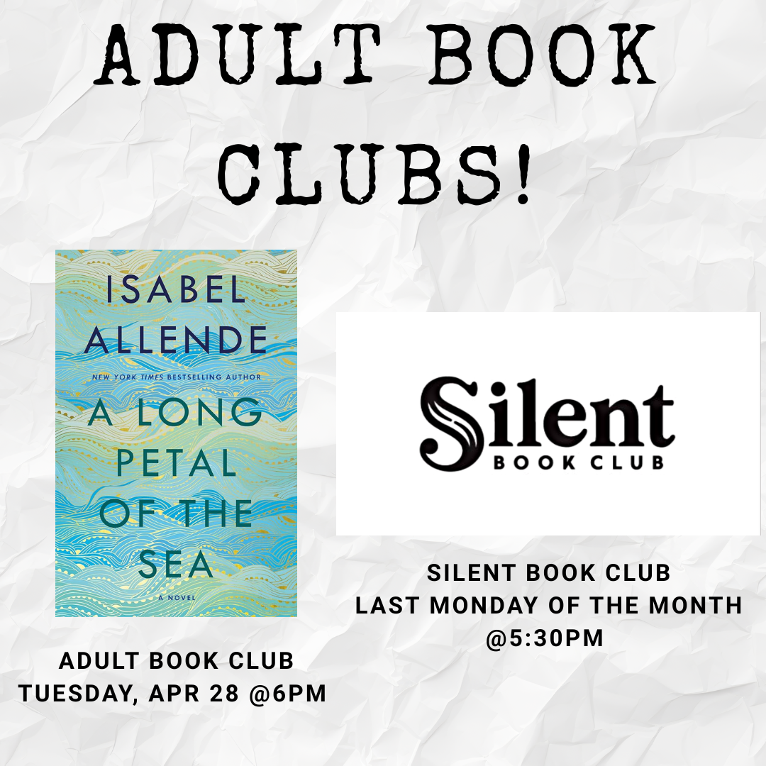 Adult Book Clubs and Silent Book Club