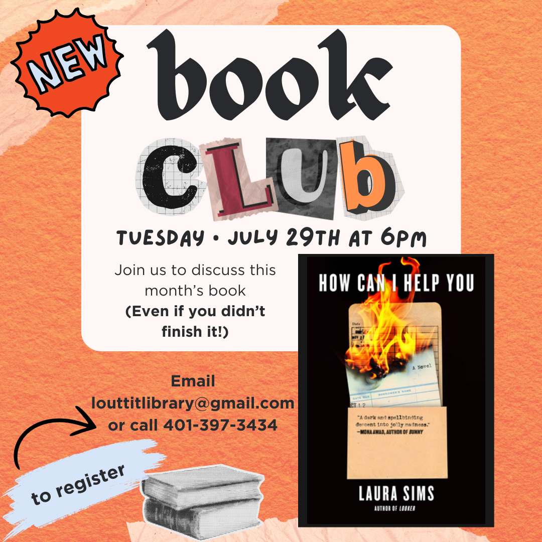 Book Club flier