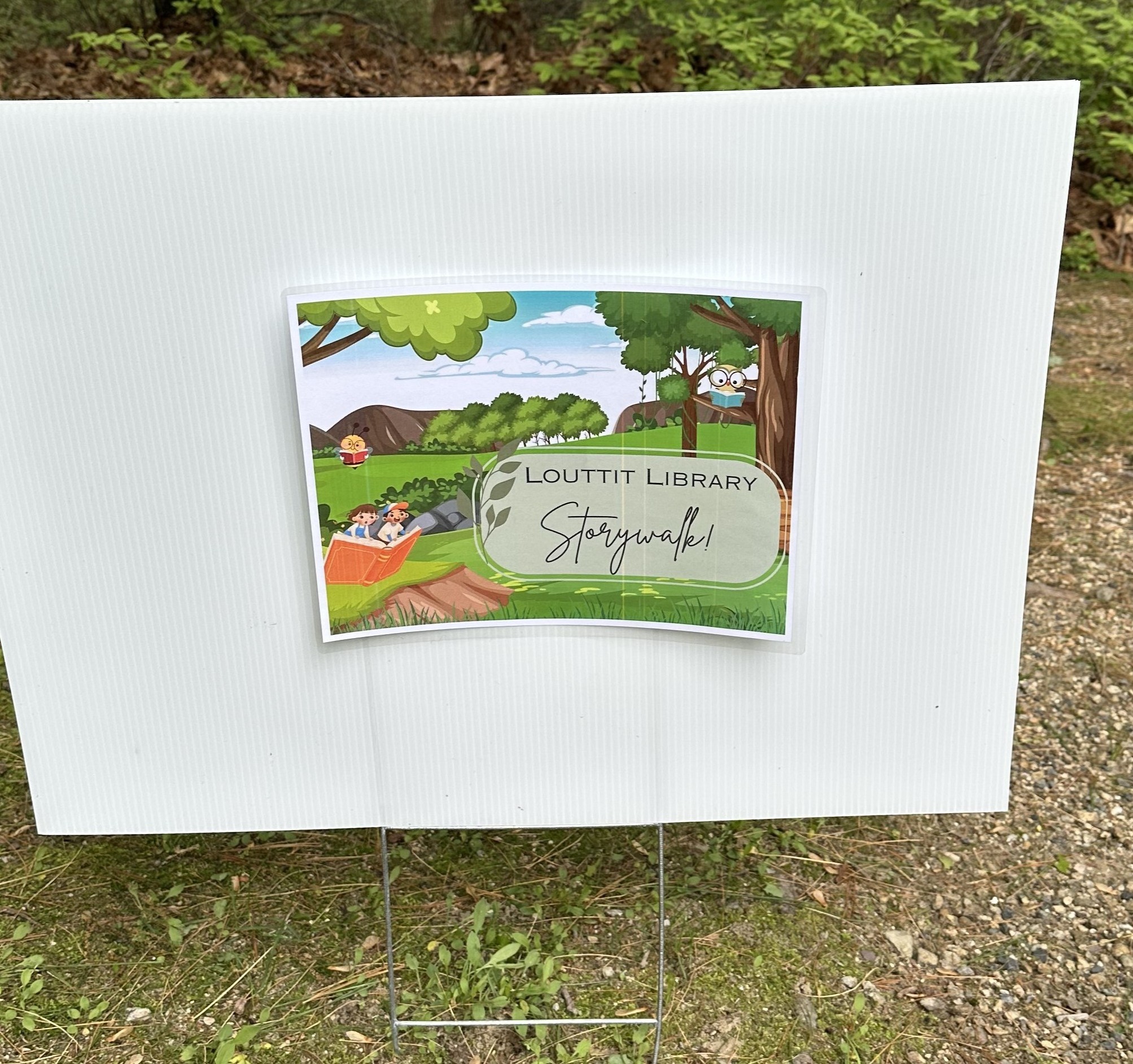 Storywalk sign