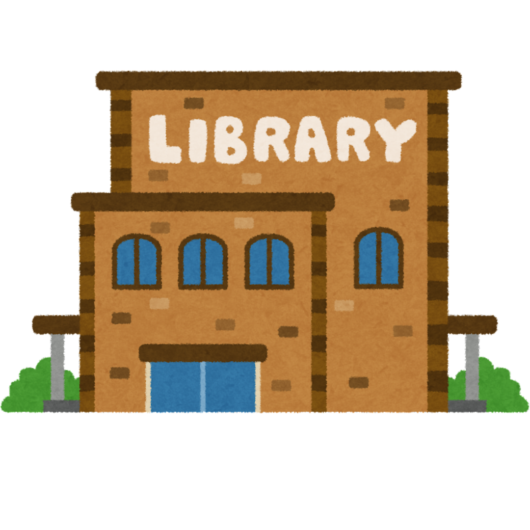 library building graphic