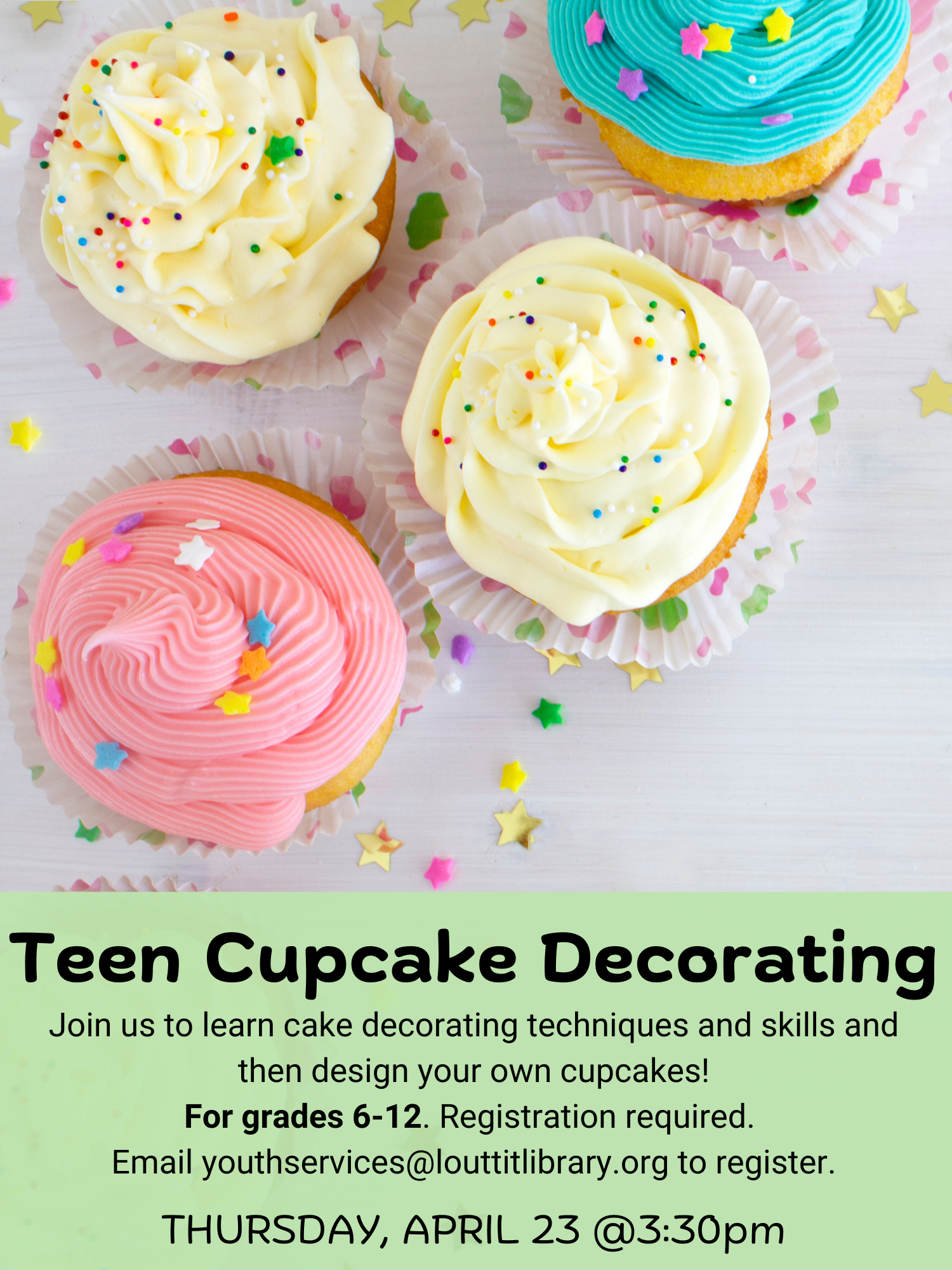 Teen Cupcake Decorating, images of cupcakes