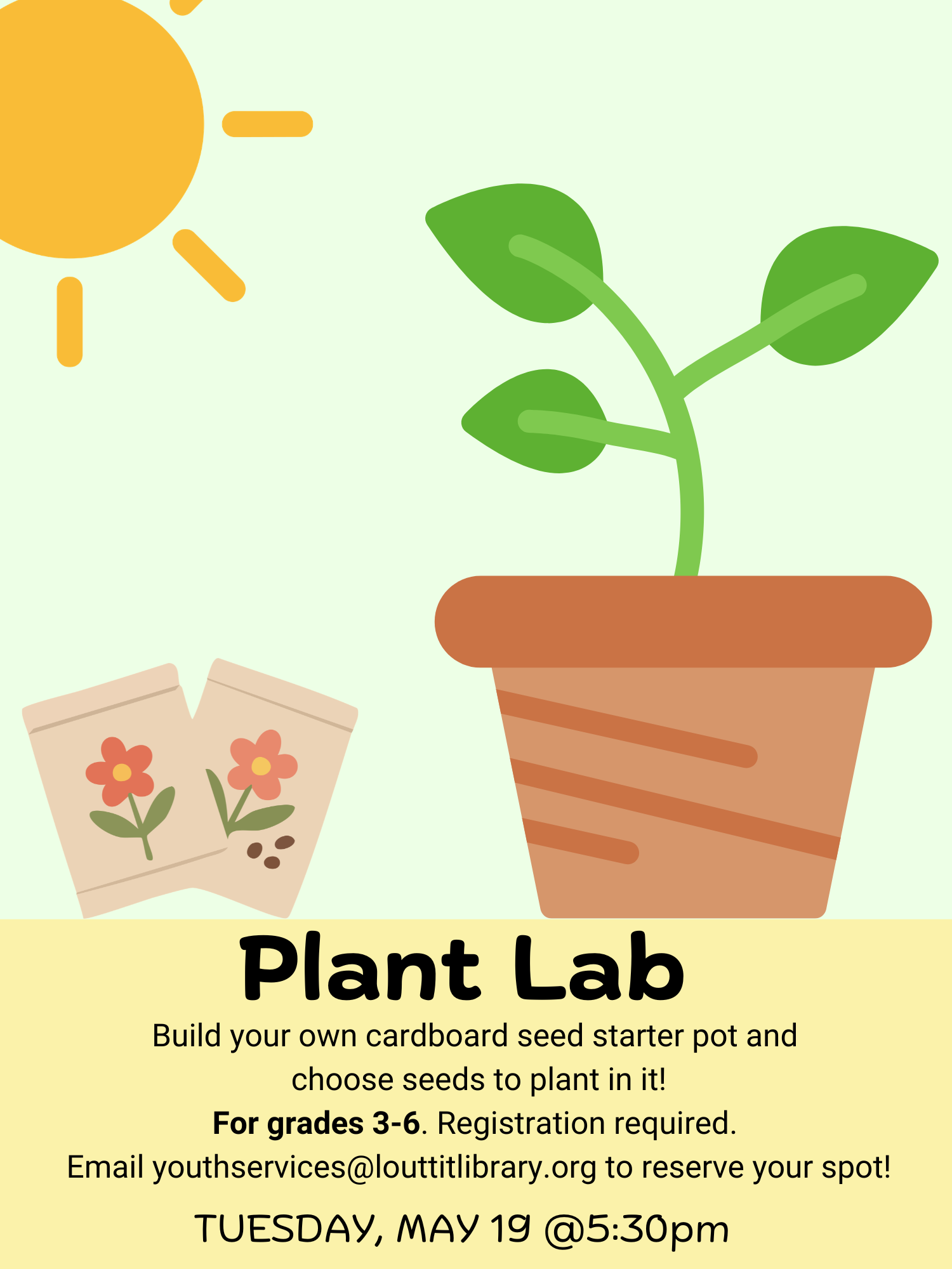 Plant Lab, cardboard pot seed starter