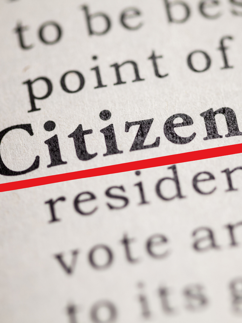 The word citizen