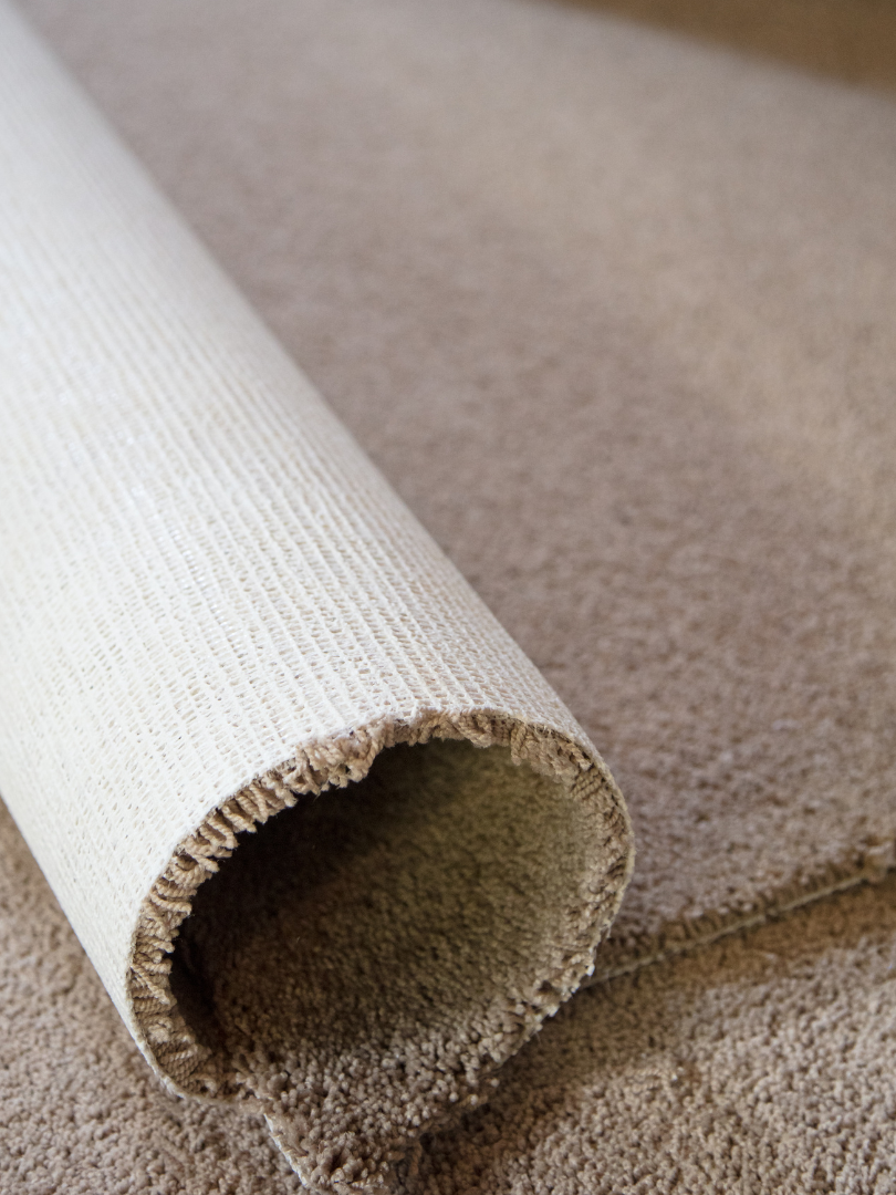 roll of brown carpet
