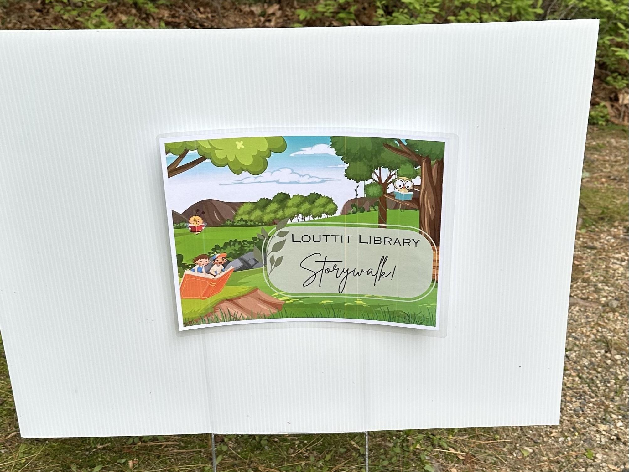 Storywalk sign