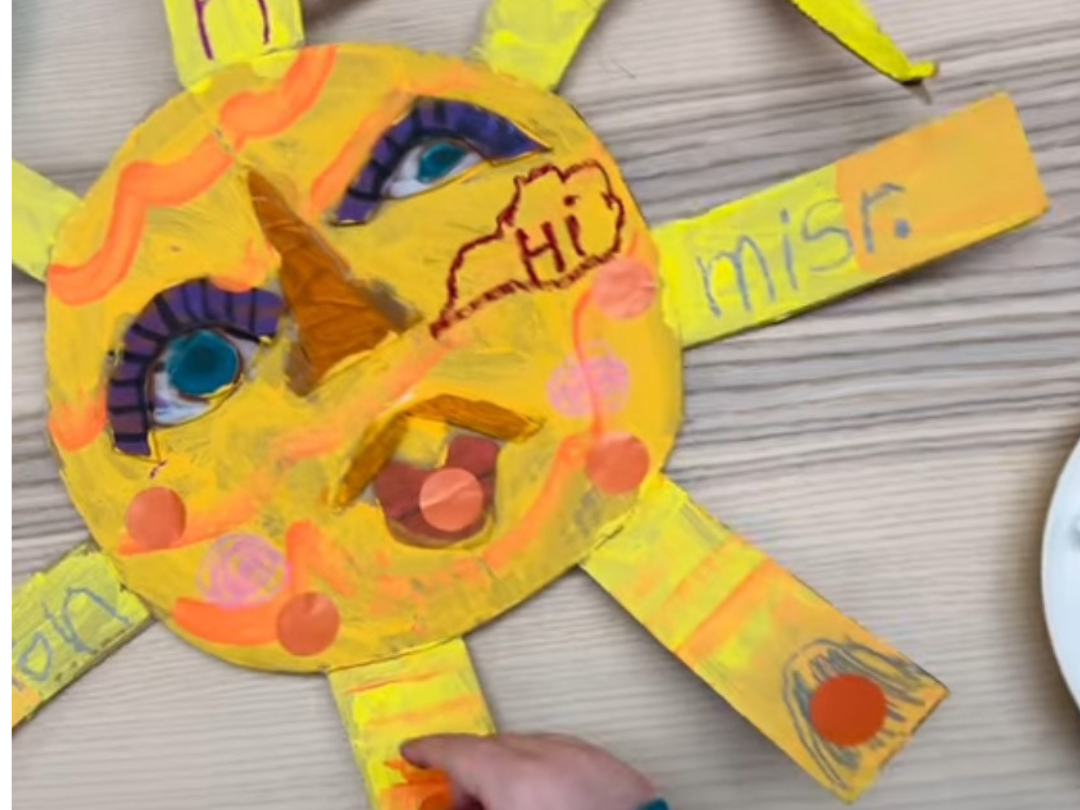 cardboard sun