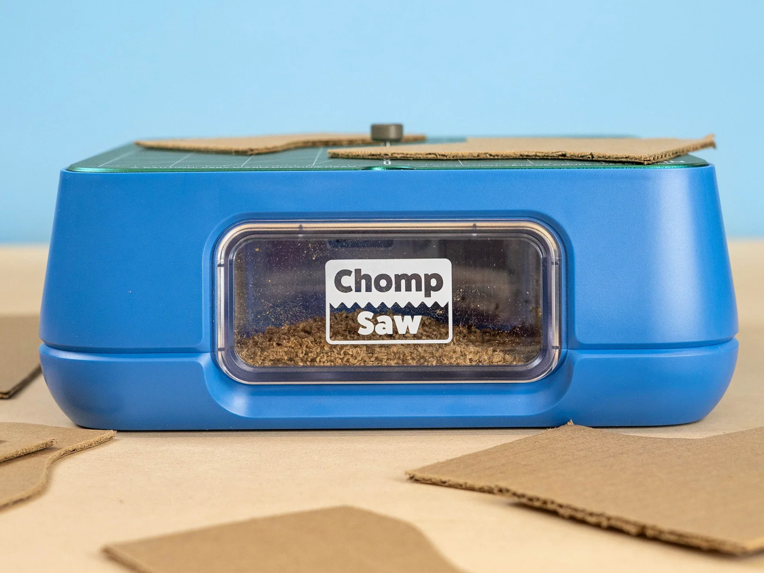 Flier with image of a Chompsaw.