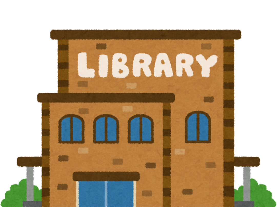library building graphic