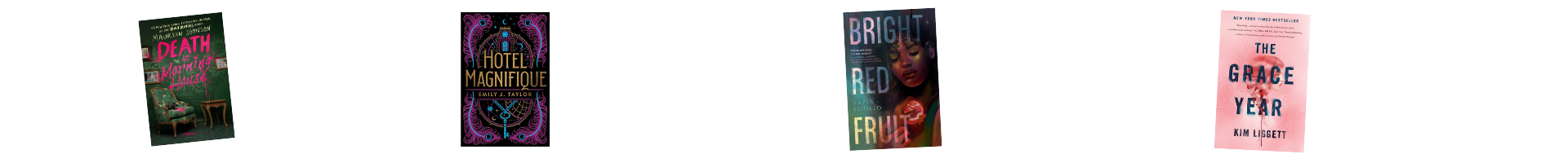 Images of book and graphic novel covers.